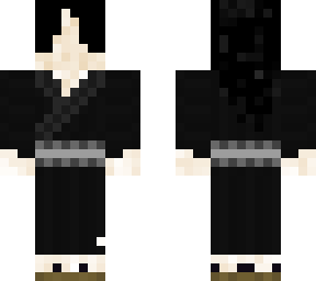 kimono girl black hair