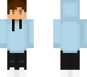 me in a skeppy hoodie