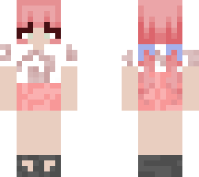 my skin for minecraft (credit to someone for hair)