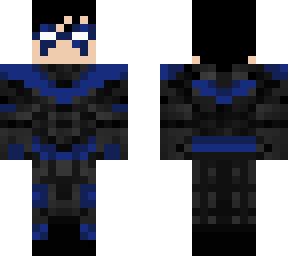 nigthwing blue suit