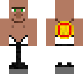 straw hat villager