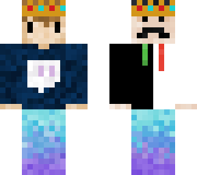 youtuber mix skin