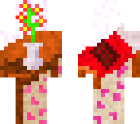 bedroom with flower petals on floor