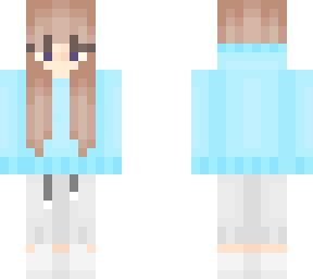 blue hoodie