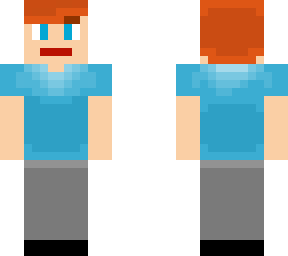 blue t-shirt guy