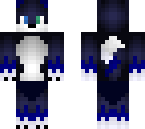 Blue wolf | Minecraft Skin