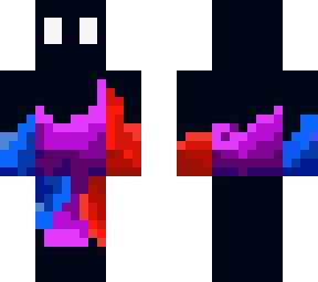 clourfull skin red blue purpel