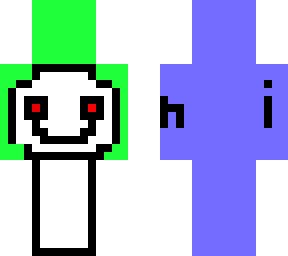 creepy dream with blue back and hi