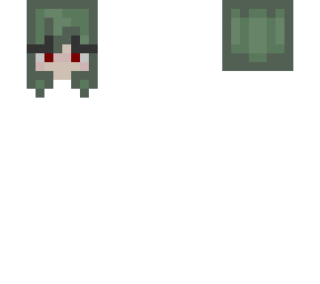 green hair template