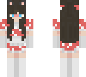 mushroom cat maid