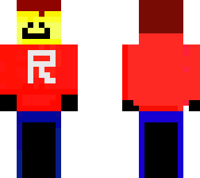 my skin in roblox but it turned into minecraft