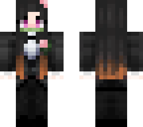 nezuko in a suit