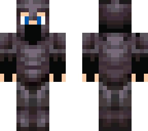 ninja in netherite armor