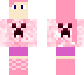 pink creeper hoodie