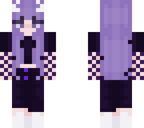 purple and violet demon