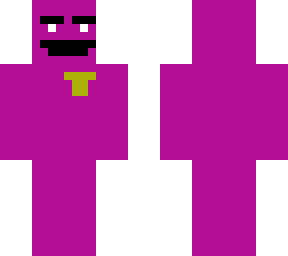 purple guy but it's minecraft?