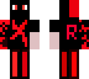 red dark man