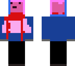 slime blue and pink