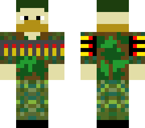 soldier (with mask and shotgun bullets)