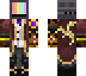 steampunk purple tvhead