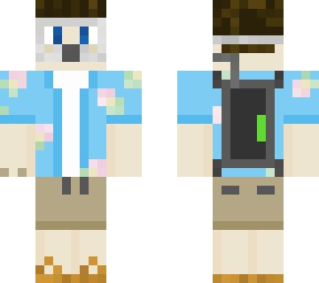 surfin in a gas mask v.2 (personal skin)