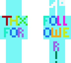 thx for 1 follower