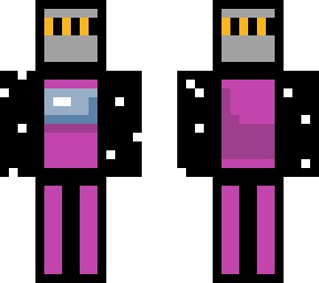 amogus with button