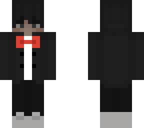 black suit