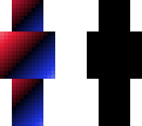 blue and red fade