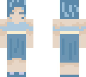 blue dress 