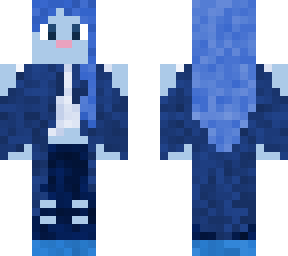 blue girl