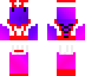 blue pink gradiant nurse outfit