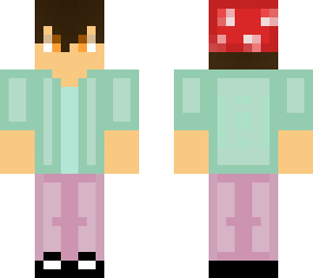cute mushroom boy