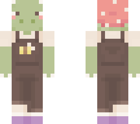 dino with overalls