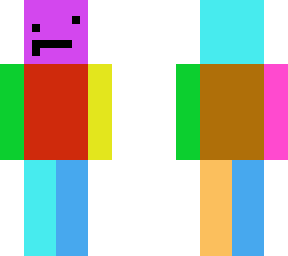 glitch with face