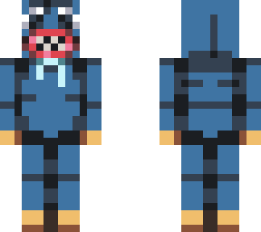 huggy wuggy (not mine but edited by me to look more scary)