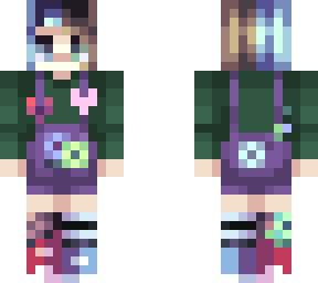 magic green & purple