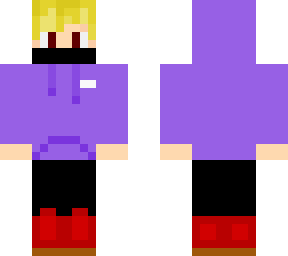 mikl 3.0 clothes irl (purple hoodie)