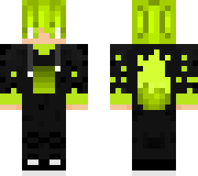 neon green boy