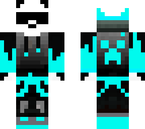 panda en llamas