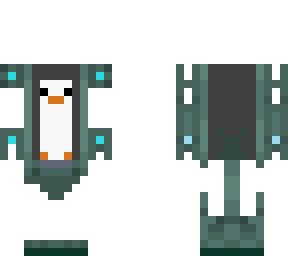 pinguin in robot