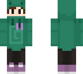 pokecraft in frog hoodie