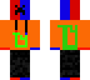 red and blue creeper