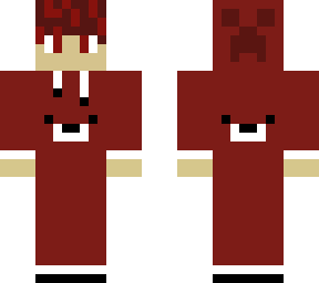 red hoodie