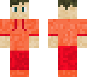 red-orange skin