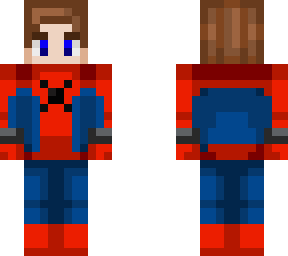 reded as spider-man