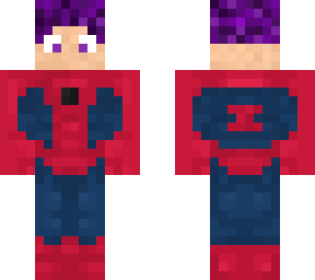 spiderman morado