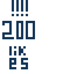 thanks so much for 200 likes!