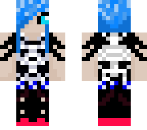 blue black