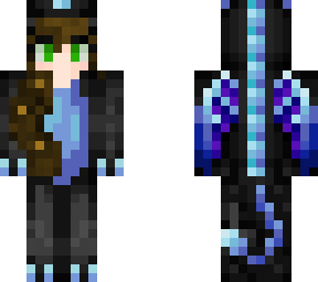 blue dragon (brunet hair)
